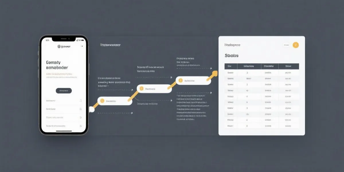 时间表与列表示意图