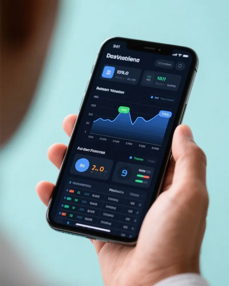 数据分析界面展示